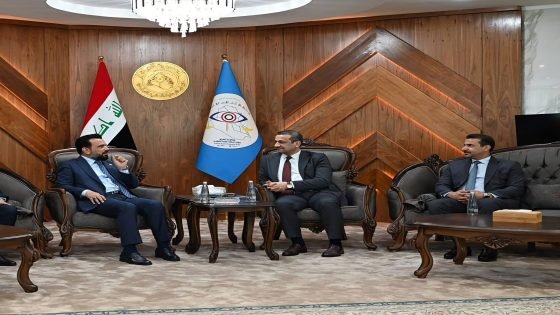 رئيس ديوان الرقابة المالية الاتحادي ورئيس مجلس أمناء شبكة الإعلام العراقي يبحثان تعزيز التكامل بين العمل الرقابي والإعلامي