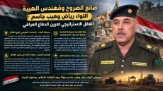​صانع الصروح ومُهندس الهيبة: اللواء رياض وهيب جاسم.. العقل الاستراتيجي لعرين الدفاع العراقي